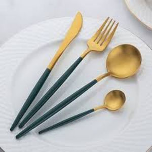 2025 ensembles durables de couverts d'acier inoxydable, ensembles de couverts d'acier inoxydable pour des parties, ensembles de couverts polonais de miroir - Product Image 5