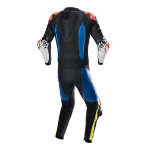 Combinaison de moto en cuir pour hommes vêtements de piste durables vêtements de protection haute performance confort ergonomique vêtements d'équitation flexibles - Product Image 2