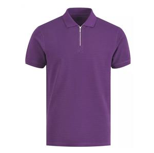 Calidad superior 2025 Nuevo artículo Polo Camisetas para hombres Transpirable Color púrpura Peso pesado OEM Personalizado Superventas - Product Image 1