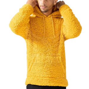 Nueva llegada mejor calidad de los hombres sudaderas con capucha de lana polar Venta en línea Custom Basics sudaderas con capucha de lana polar - Product Image 4