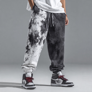 Pantalon de survêtement ample délavé à l'acide 450 GSM pour homme, style streetwear vintage, pantalon de pyjama, pantalon de jogging délavé à l'acide pour homme - Product Image 6