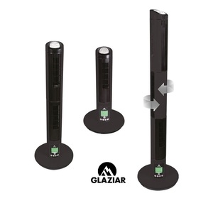 Glaziar BRISA 3-in-1 Multifunction <b>Tower</b> <b>Fan</b> <b>Remote</b> <b>Control</b> Bladeless Design for Office Cooling AU/UK Plug Electric Power Source - Product Image 4