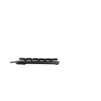 Teclado mecánico original CHERRY MX 10.0N RGB con cable de perfil bajo para juegos, negro Cable desmontable, interruptores MX LP, iluminación RGB