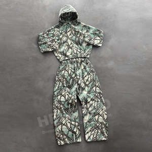 ชุดเซ็ตแทรคสูทลายพรางแบบสตรีทแวร์สุดเท่ ปี 2026  ลายพราง Real Tree  ทรงโอเวอร์ไซส์  ชุดลำลองสองชิ้น  กางเกงขายาวและเสื้อฮู้ด - Product Image 3
