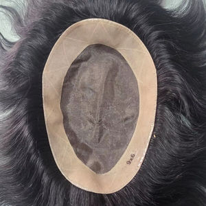 วิกผมและทูเป้สำหรับผู้ชาย Taz Hair Indian Remy Hair แบบฐานโมโน - เนื้อผ้านุ่ม น้ำหนักเบา เป็นมิตรกับสิ่งแวดล้อม - Product Image 1