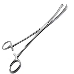 Factory prices Teale Vulsellum Surgical forceps 9inch Teeth 4X3 Uterine high quality Stainless steel surgical instruments