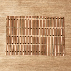 Mantel Individual Rectangular de bambú tejido a mano Natural, productos ecológicos hechos en Vietnam, decoración de mesa al por mayor - Product Image 1