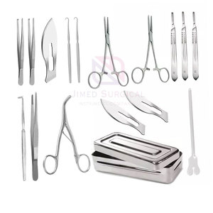 Stainless Steel Manual Tracheostomy Surgical Instrument Set Complete Surgical <b>Kit</b> for Tracheostomy Procedures <b>Medical</b> Use CE - Product Image 2