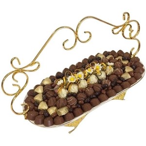 Cuenco para servir de Chocolate de diseño Vintage para vajilla, decoración para fiestas de cumpleaños y boda, cuenco para servidor de Chocolate - Product Image 1