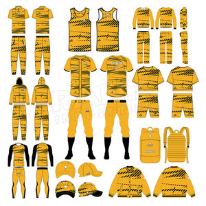 Premium Quality Men's Baseball Uniform Jersey and Short Set Customized Team Breathable Plus Size - Product Image 6