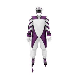 Uniforme de Hockey sobre Hielo de Moda Más Vendido, 100% Poliéster, Manga Larga, Material Duradero, Tela Suave, Logotipo y Talla Personalizados - Product Image 1