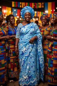 Rhinestones Embroidery Luxury Casual 100% Polyester <b>Lace</b> Fabric African Voile Ethnic Eco-Friendly Geometric Pattern Nigeria - Product Image 4