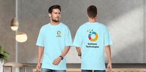 Camiseta de Manga Corta con Estampado Formal Personalizado, Súper Suave, Corte Regular y Función Antiarrugas - Product Image 5