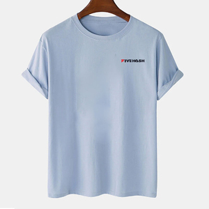 เสื้อยืดคอกลมทรงเข้ารูปสำหรับผู้ชาย ปี 2026 ผ้าฝ้ายคุณภาพสูง พิมพ์โลโก้ตามสั่ง เสื้อยืดผู้ชาย - Product Image 1