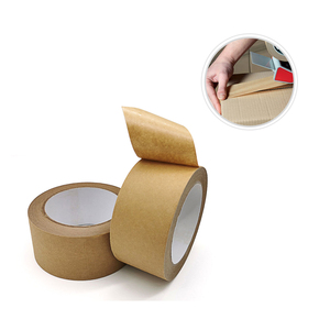 Customized Eco Friendly Water Activated Packaging Kraft Reusable Paper <b>Tape</b> at Lowest Price From Indian Exporter - Product Image 3