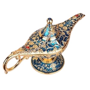 โคมไฟอลาดินประดับทำจากทองเหลืองสีม่วงขัดเงาสำหรับตกแต่งบ้านโลหะ - Product Image 6