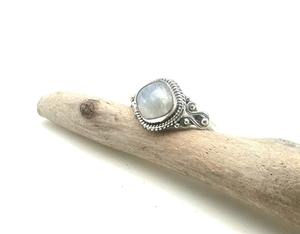 925 Sterling Silver Handmade Moonstone <b>Spinner</b> <b>Ring</b> Best Quality Trending Wedding and Party Gift Solid Stone Promise <b>Ring</b> - Product Image 3