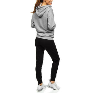 Ensemble de survêtement à capuche unisexe pour homme OEM, ensemble de jogging à capuche, ensemble de survêtement ample en 2 pièces, vêtements de sport pour la salle de sport - Product Image 6