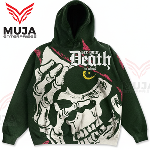 Sudadera con Capucha Personalizada OEM Estilo Urbano para Hombre, Corte Holgado - Product Image 2