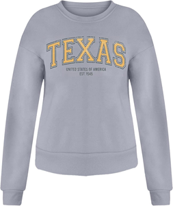 Sweat-shirt oversize décontracté pour femme, en molleton de coton tissé de haute qualité, style universitaire, pour l'hiver – Vente en gros fabricant - Product Image 4