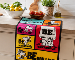 Asciugamano da Cucina Rettangolare 50x70 cm, Tessuto 100% Cotone, Stampa Multicolore Cartoni Animati, Lavabile in Lavatrice - Product Image 3