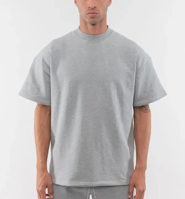 TS638 티셔츠 의류 맞춤 패션 100% 코튼 티셔츠 슈퍼 대형 남성 티셔츠