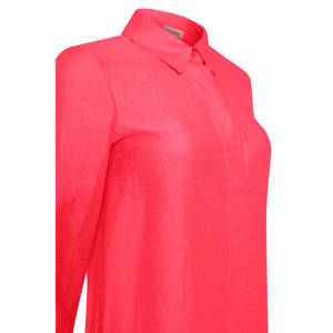 Ladies Embroidered <b>Linen</b> <b>Shirt</b> Tunic-Casual Stand Collar Washed Woven Autumn <b>Summer</b> XS-XL - Product Image 2