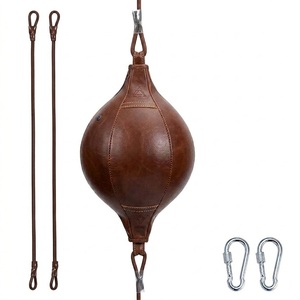 Balón de Boxeo de Doble Extremo de Cuero de Alta Calidad, Resistente, Universal, para Práctica de Boxeo para Adultos, con Logotipo Personalizado y Tamaños Disponibles - Product Image 3