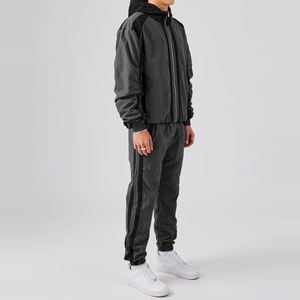 Survêtement d'entraînement léger et respirant 100% coton de haute qualité pour hommes, jogging solide OEM avec logo personnalisé, vente en gros d'hiver - Product Image 4