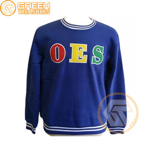 Sudadera Personalizada de Invierno para Mujer de Eastern Star, Ecológica, de Algodón y Felpa, Bordada - Ropa Griega OES - Product Image 5