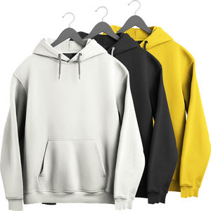 Sweat à capuche en coton unisexe confortable de grande taille à motif solide pour hommes femmes jours décontractés week-ends moments de détente - Product Image 1