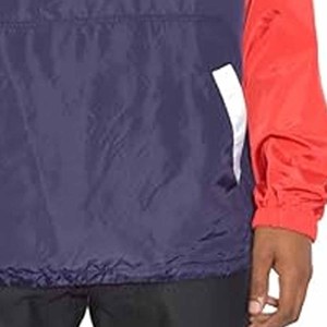 Coupe-vent à col montant de haute qualité pour hommes veste de pluie Fitness de couleur unie pour l'hiver faite par Dress Sports - Product Image 4