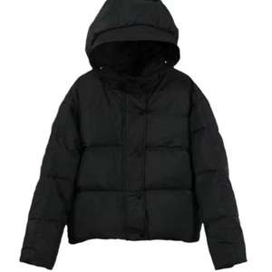 Venta al por mayor transpirable de dos tonos chaquetas acolchadas para damas 100% poliéster lona invierno Nylon cremallera impresa sólida - Product Image 2