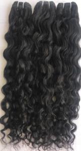 Venta al por mayor de calidad 100% Raw sin procesar Indian Temple Virgin 20 'Natural Curly Bundle Extension Single Donor Hair Indian Supplier - Product Image 3
