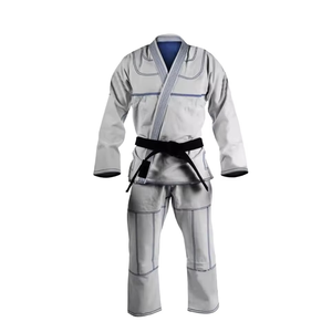 Uniforme de Jiu Jitsu Brasileño BJJ Gi, Kimono de Entrenamiento de Artes Marciales de Poliéster/Algodón, Duradero, Transpirable, Personalizable, Opción Frontal Personalizable - Product Image 4