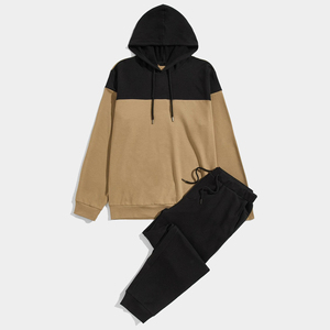 Conjunto Deportivo de 2 Piezas para Hombre, Personalizado, Muy Demandado en 2025, Transpirable, de Felpa, 100% Algodón, 500GSM, Talla Grande, Invierno, Estilo Urbano, Color Sólido - Product Image 5