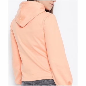 Drop-shoulderhoodies para mujer La mejor moda personalizada Sudadera con capucha de lana con logotipo Sudadera de invierno Sudadera con capucha en blanco de moda para mujer - Product Image 3