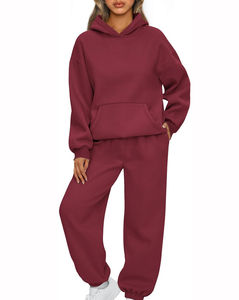 Nouveau design 2025 haute qualité prix de gros femmes survêtement solide couleur unie respirant survêtements pour dames - Product Image 1