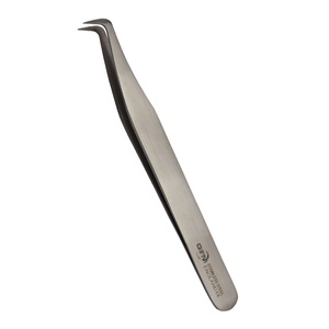 Customized Anti-Static Stainless Steel Eyebrow <b>Eyelash</b> <b>Tweezers</b> - Product Image 4