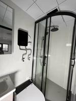 Cabine de luxe mobile de 20 pieds, bureau extérieur, pod de travail mobile pour jardin