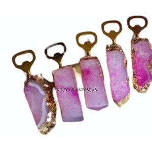 Conception personnalisée et couleur disponible sous-verres poignée pour ouvre-bouteilles de vin et de bière en métal de haute qualité plaqué or de la meilleure qualité - Product Image 2