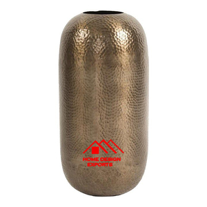 Jarrón de mesa de boda de aluminio y Metal de doble tono Vintage, la mejor decoración de jardín para centros de mesa, florero de nuevo diseño - Product Image 5
