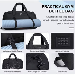 Bolsa de gimnasio deportiva de nailon hecha a medida Hombro Fitness Calidad Premium Alta calidad 30-40L Superventas - Product Image 4