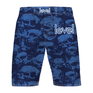 Premium spandexfight tela para hombre sublimación negro lucha corto logotipo personalizado grappling jiu jitsu MMA shorts - Product Image 1