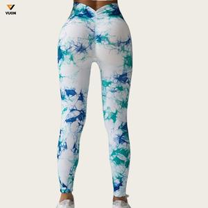 Leggings Deportivos de Alta Calidad para Mujer, Cintura Media, Sin Costuras, Transpirables, 100% Algodón, Color Sólido Personalizado, Listos para Usar, Leggings de Invierno - Product Image 2