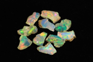 Ópalo etíope exclusivo en bruto Personalizar Ópalo crudo Welo Galaxy Fire Ópalo etíope en bruto a precio de fábrica al por mayor - Product Image 2