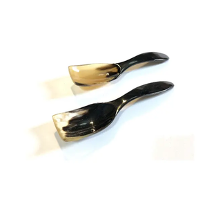 Juego de servir ensalada de cuerno de búfalo, juego de servir Barra de ensalada, cuchara y tenedor disponibles al precio más bajo - Product Image 2