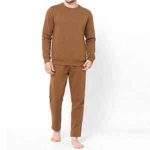 Venta al por mayor de calidad superior ligeros hombres chándales Jogging Wear ropa hombres 100% chándales de algodón - Product Image 1