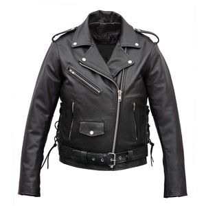 <b>Top</b> Quality Genuine Leather Bomber Jacket Best Selling Easy Wear Warm Clothing Leather Winter Jacket For Men - Product Image 1