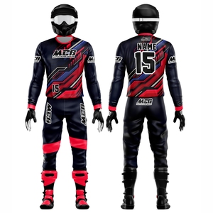 Awesome Designing Sublimation Printing Breathable Fabric MX Off-Road Dirt Bike ATV Racing Kit Motorcycle Riding Pant and Jersey - Product Image 1